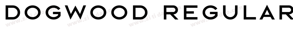 Dogwood Regular字体转换